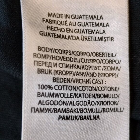 Polo Ralph Lauren Big Pony Jersey Hooded T-Shirt Black Size M - Picture 7 of 8